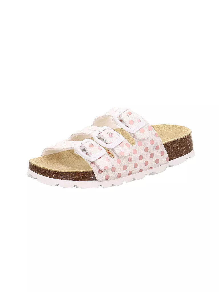 SUPERFIT | Kinder Hausschuhe - Pantoffel  | weiss