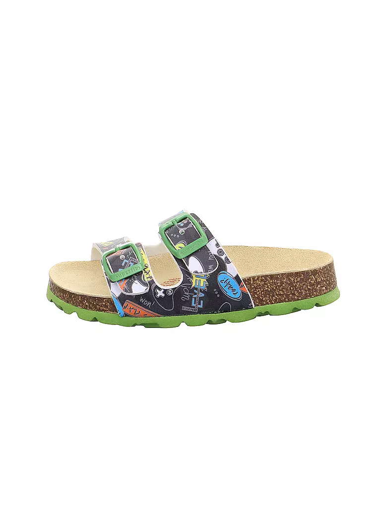 SUPERFIT | Kinder Hausschuhe  | schwarz