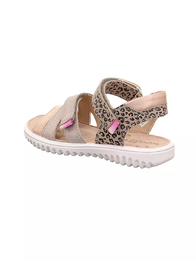 SUPERFIT | Kinder Sandalen SPARKLE | beige