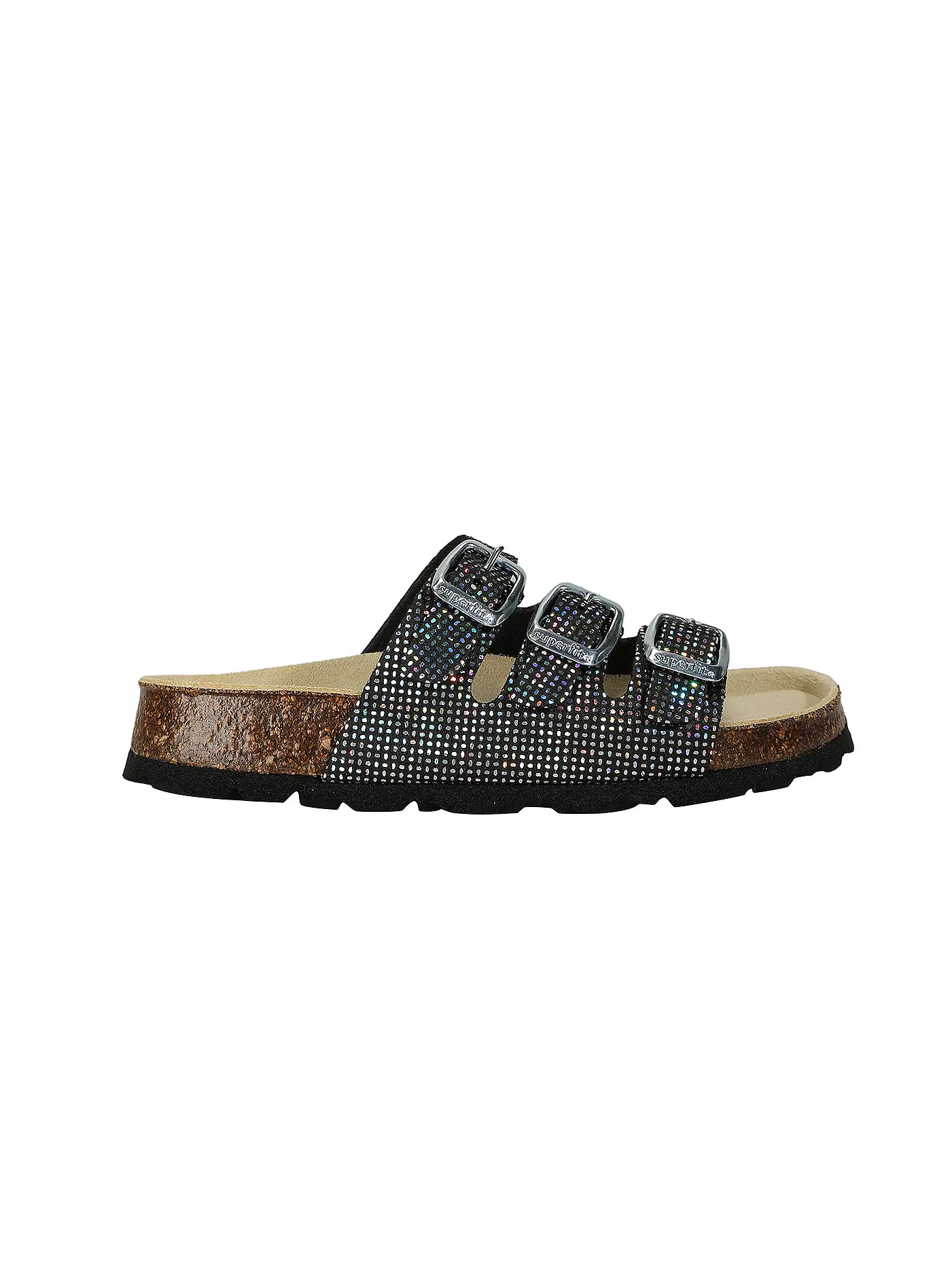 SUPERFIT | Mädchen Hausschuhe - Pantoffel  | schwarz