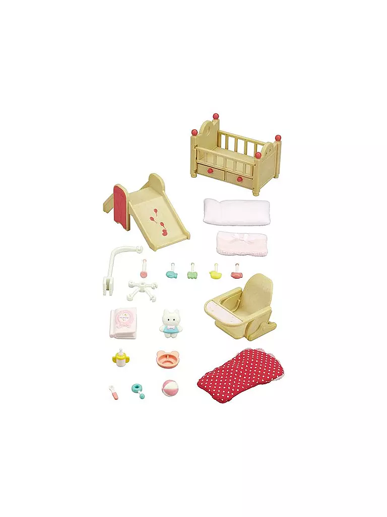SYLVANIAN FAMILIES | Babyzimmer-Set | transparent
