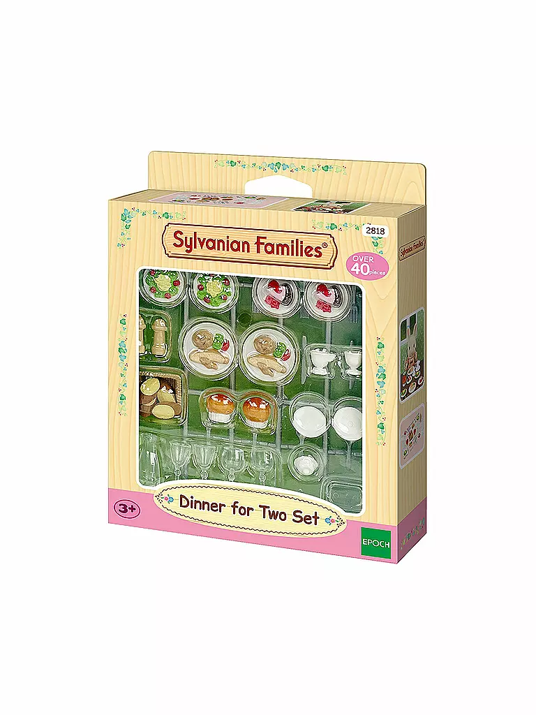 SYLVANIAN FAMILIES | Dinner for Two-Set 2818 | transparent