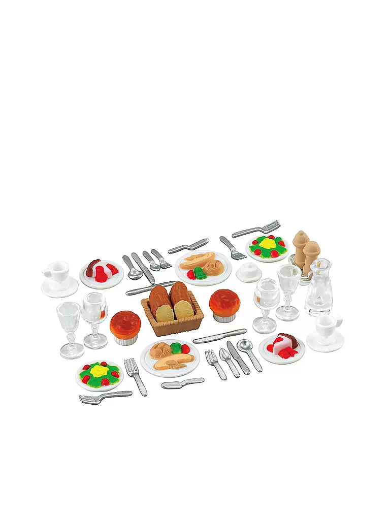 SYLVANIAN FAMILIES | Dinner for Two-Set 2818 | transparent