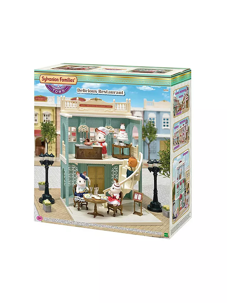 SYLVANIAN FAMILIES | Gourmet Restaurant "Zur Goldenen Perle"  6018 | keine Farbe