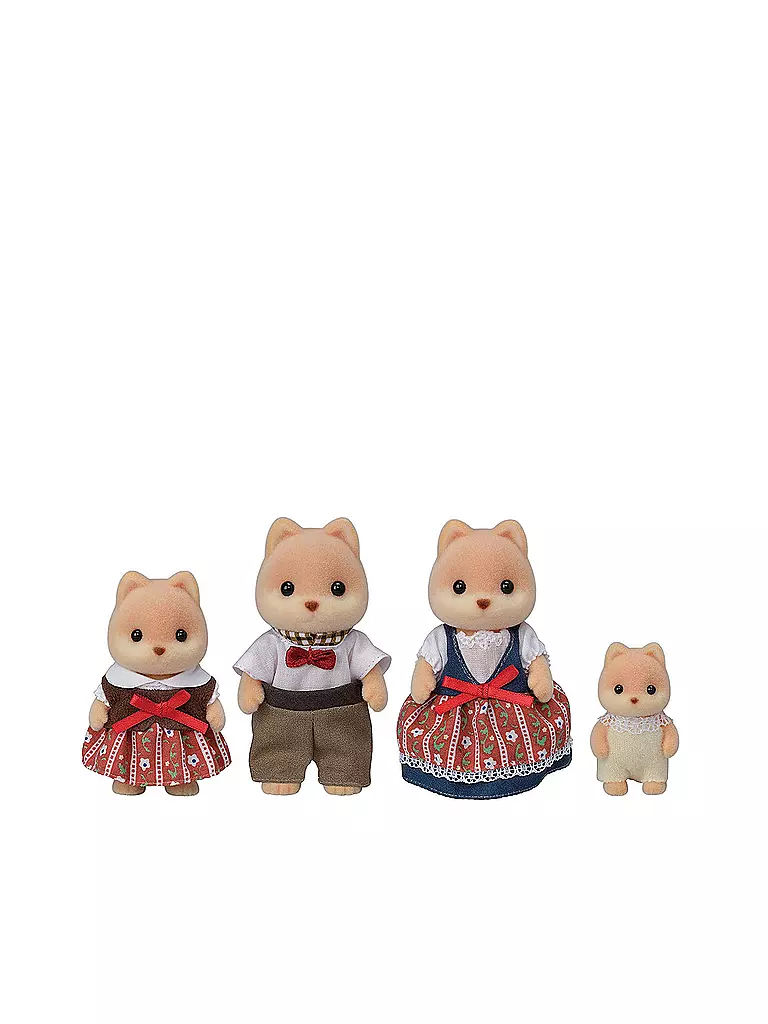 SYLVANIAN FAMILIES | Karamel Hunde Familie 5459 | keine Farbe