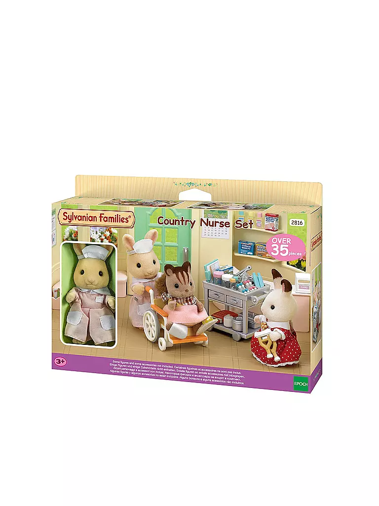 SYLVANIAN FAMILIES | Land Krankenschwester Set 2816 | transparent