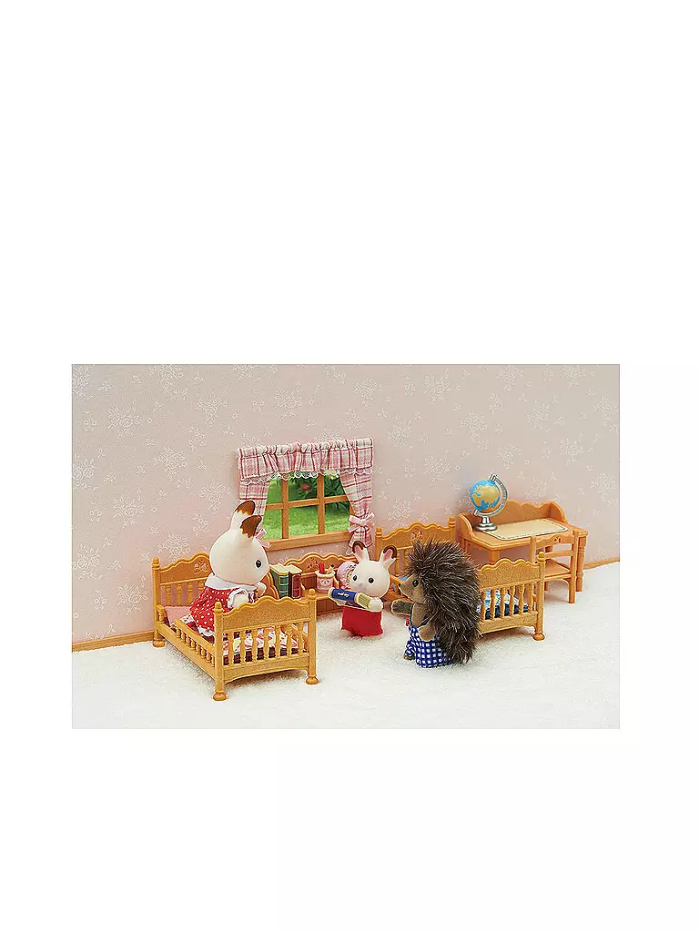 SYLVANIAN FAMILIES | Landhaus Kinderzimmer mit Stockbett | keine Farbe