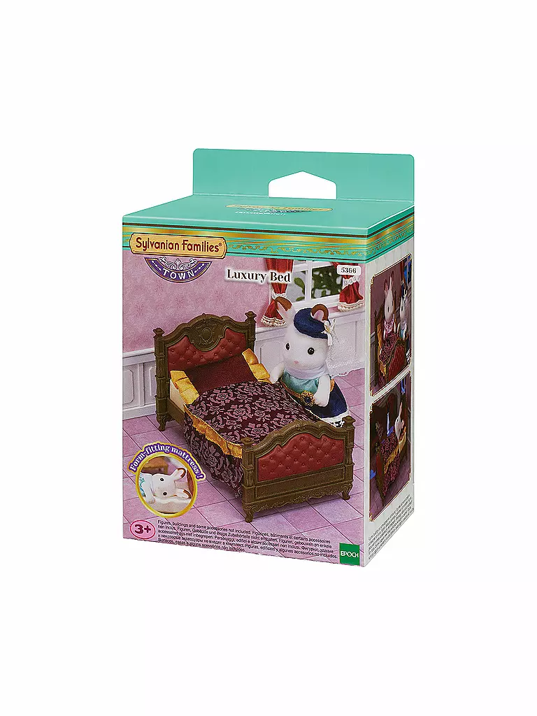 SYLVANIAN FAMILIES | Luxus Bett 5366 | transparent