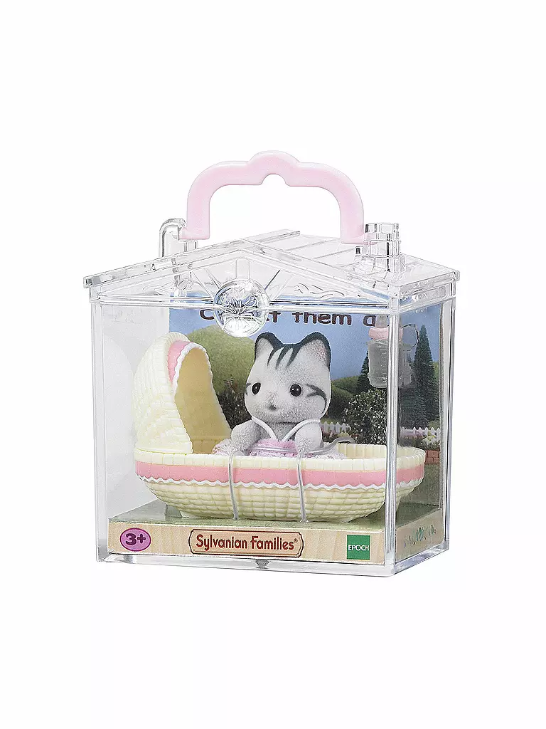 SYLVANIAN FAMILIES | Minibox - Katze im Babykorb 5198 | keine Farbe