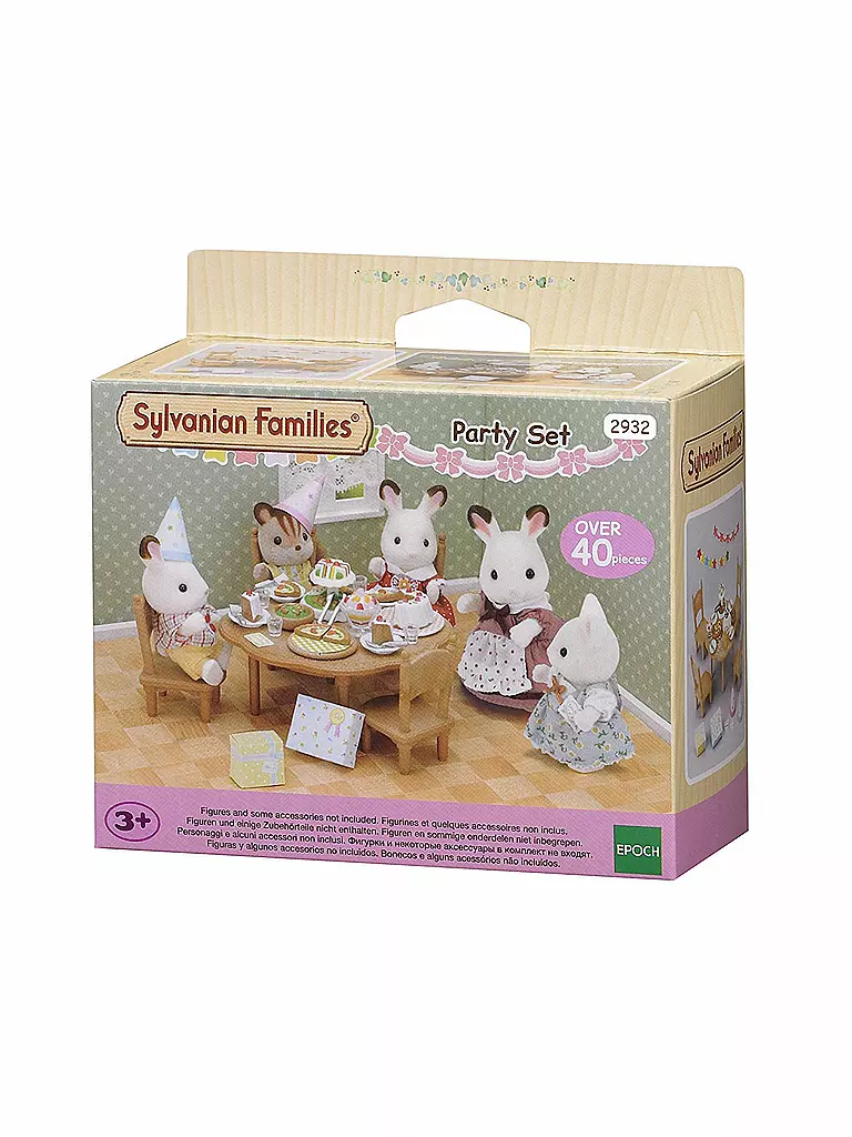 SYLVANIAN FAMILIES | Party-Set 2932 | transparent