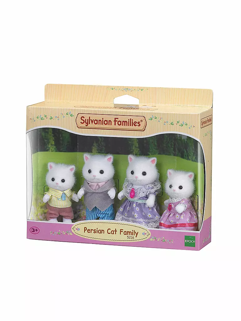 SYLVANIAN FAMILIES | Perserkatzen - Familie Samtpfote 5216 | transparent