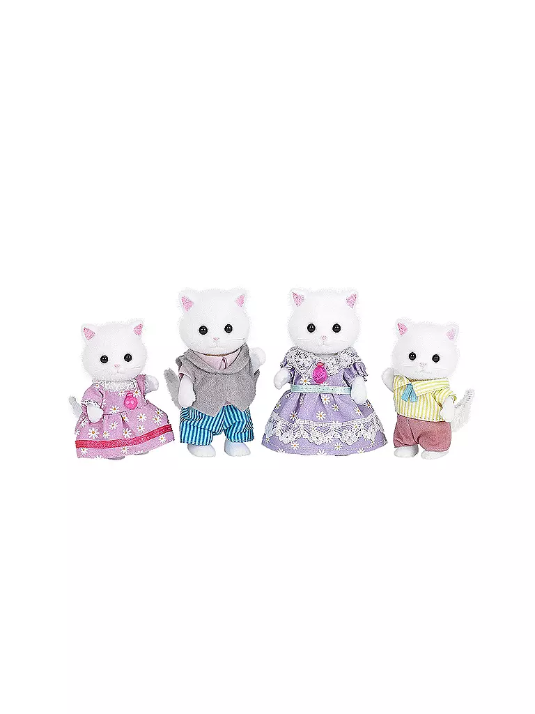 SYLVANIAN FAMILIES | Perserkatzen - Familie Samtpfote 5216 | transparent