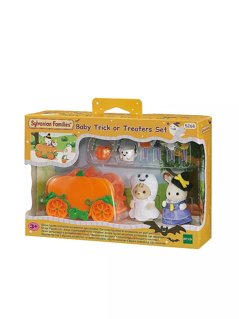 SYLVANIAN FAMILIES | Süsses oder saures Halloween-Set 5268 | transparent