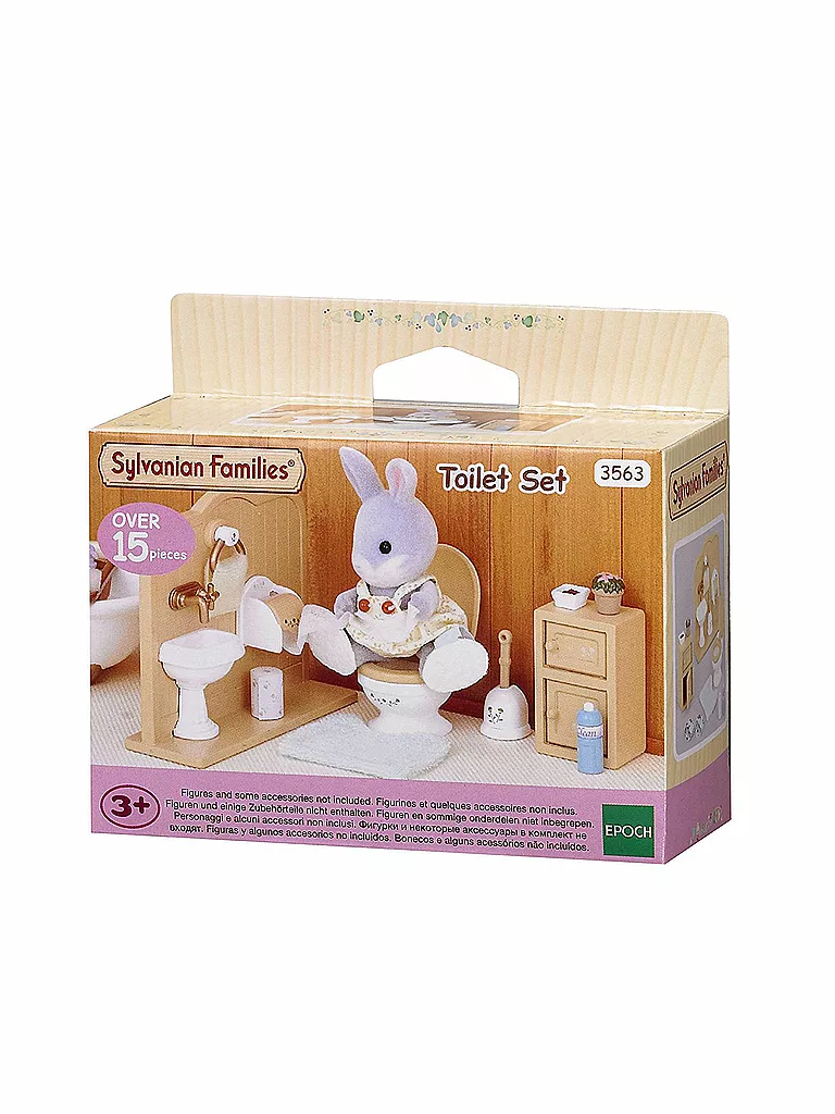 SYLVANIAN FAMILIES | Toiletten-Set 3563 | keine Farbe