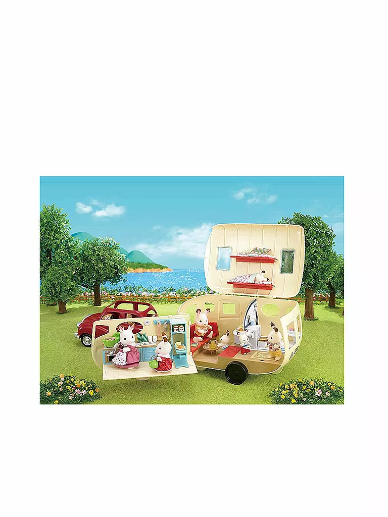 SYLVANIAN FAMILIES | Wohnwagen 5045 | transparent