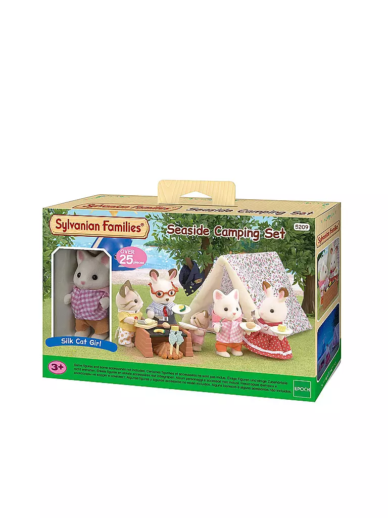 SYLVANIAN FAMILIES | Zelten am Strand 5209 | transparent