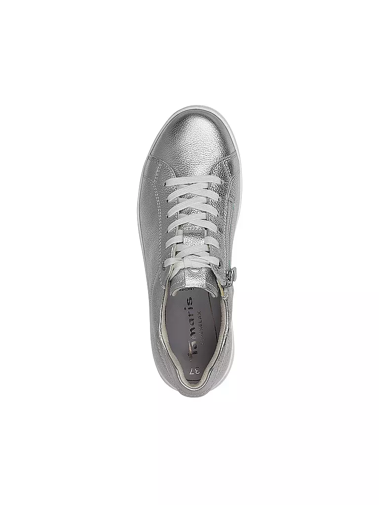 TAMARIS | Sneaker | silber