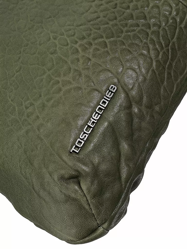 TASCHENDIEB | Ledertasche - Shopper "Burgring" | olive