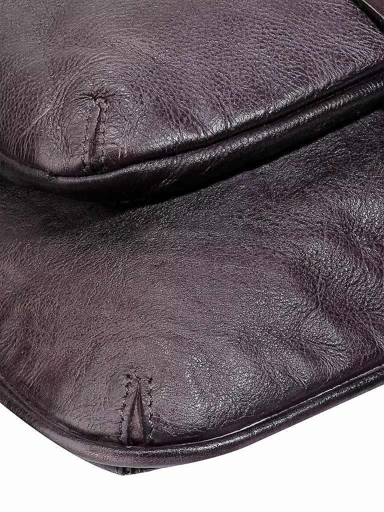 TASCHENDIEB | Ledertasche - Umhängetasche " Kohlmarkt1 " | braun