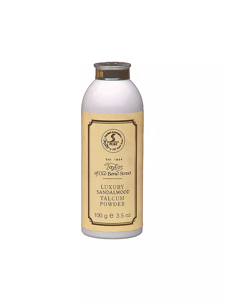 TAYLOR OF OLD BOND STREET | "Sandalwood" Luxury Talcum Powder 100g | keine Farbe