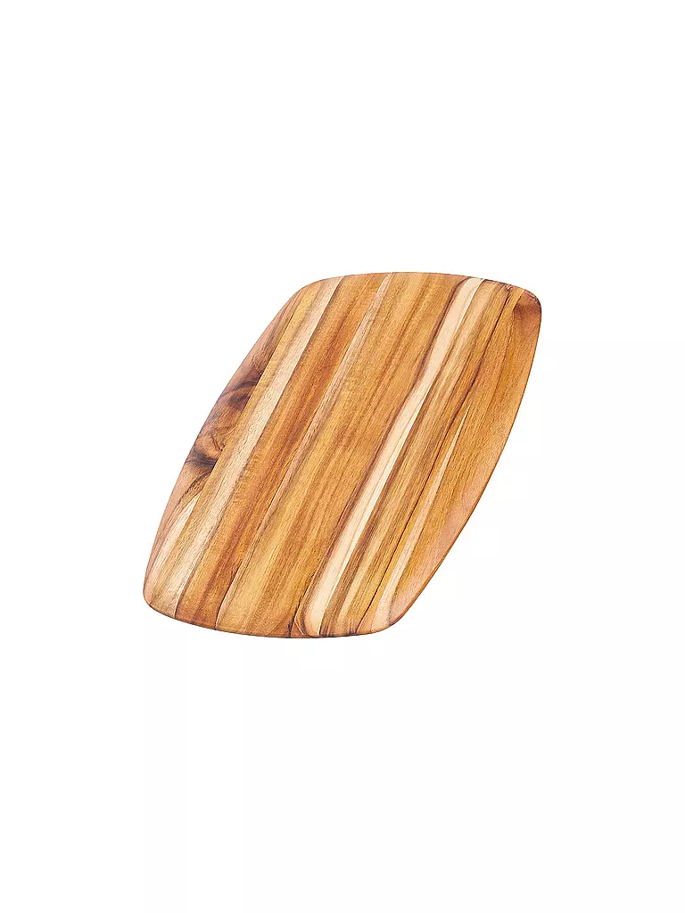 TEAKHAUS | Schneidebrett ELEGANT 30,5x20cm Teakholz | braun