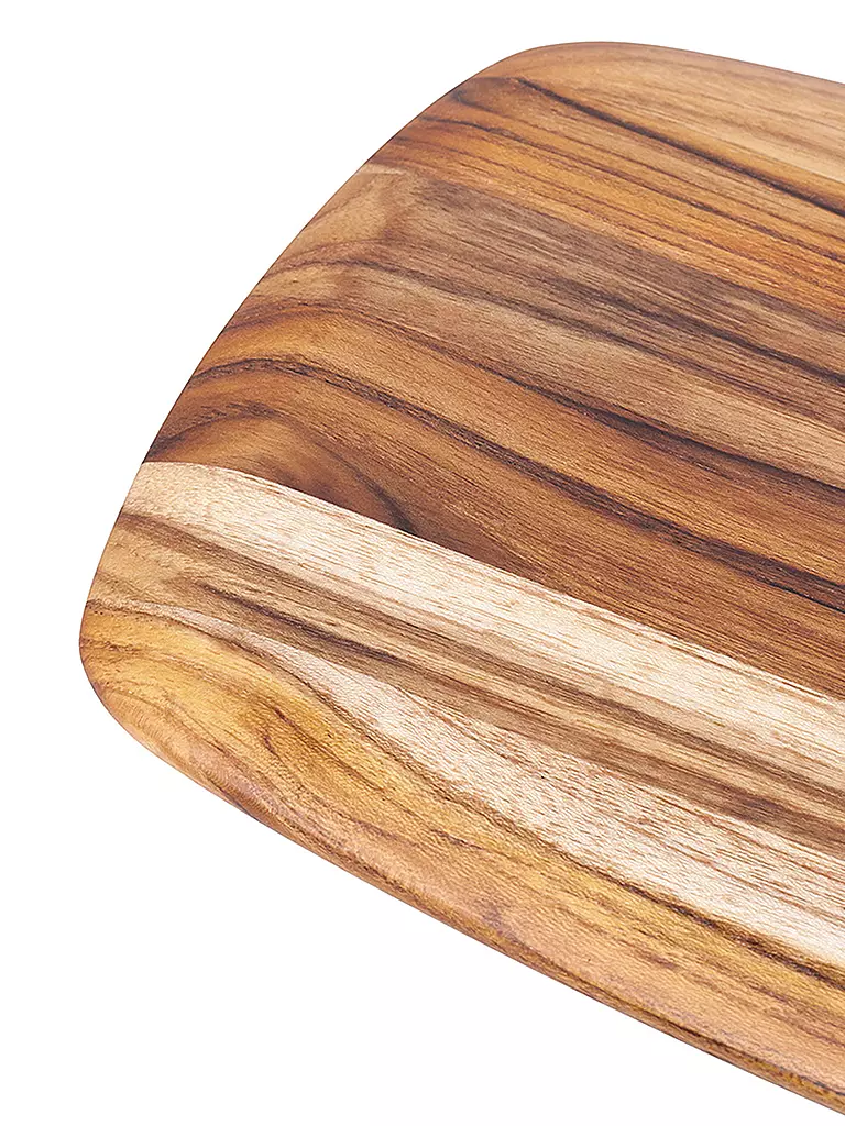 TEAKHAUS | Schneidebrett ELEGANT 30,5x20cm Teakholz | braun