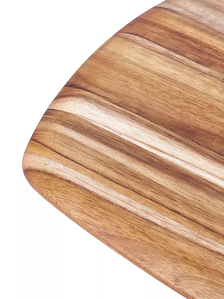 TEAKHAUS | Schneidebrett ELEGANT 36x42cm Teakholz | braun