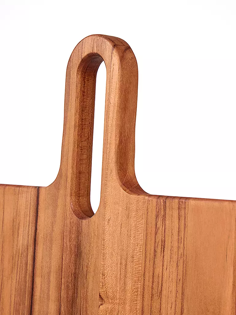 TEAKHAUS | Servierbrett Bistro 47x36cm Teakholz | braun