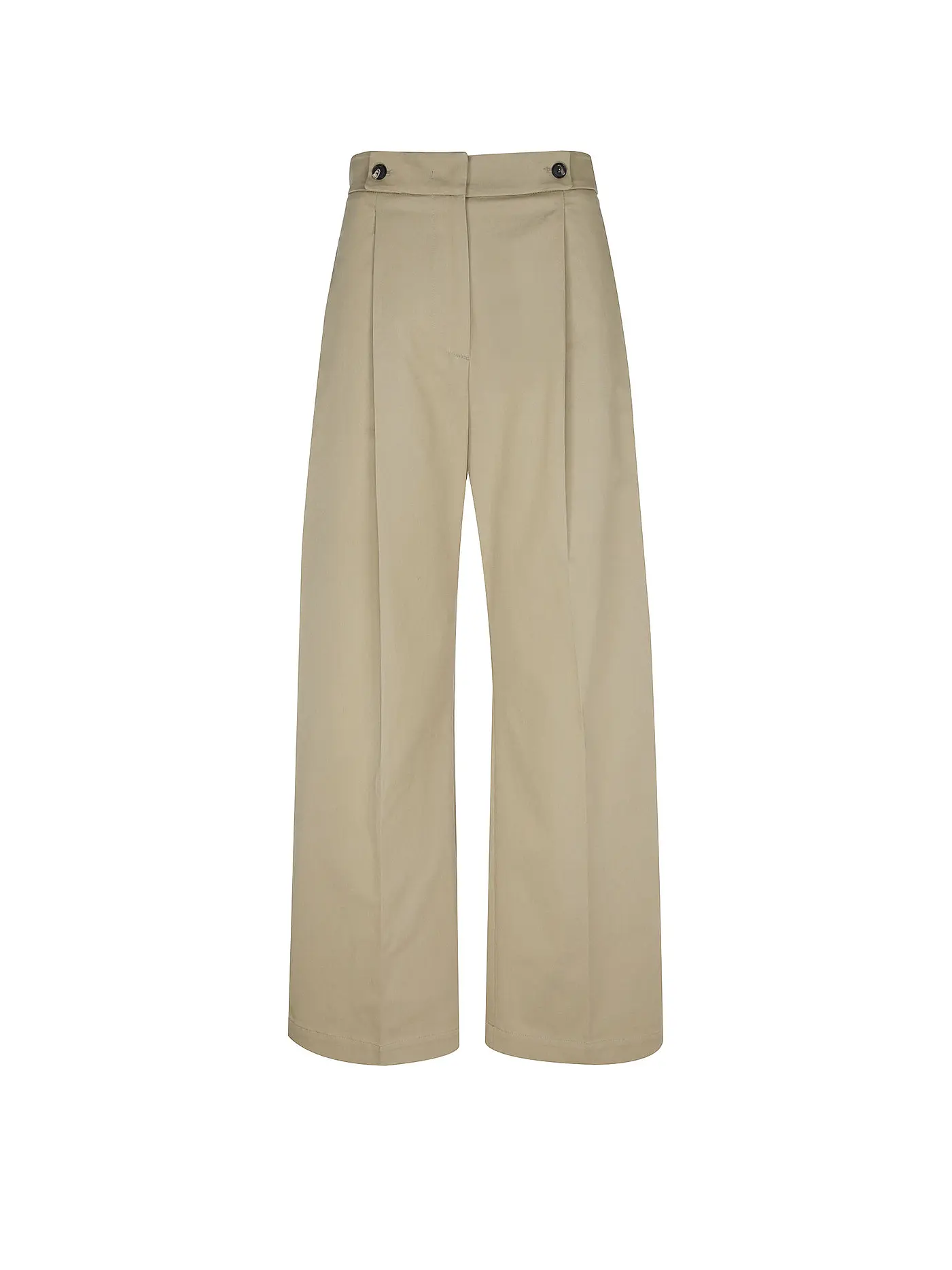 TELA | Marlenehose AFTER | beige