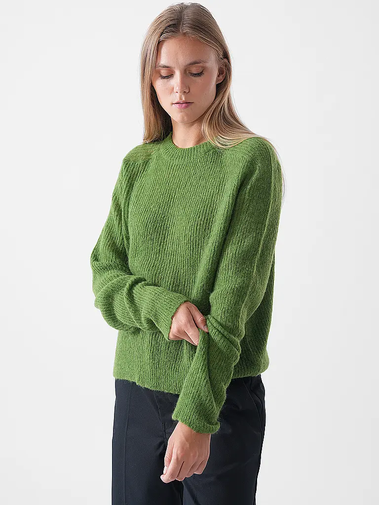 TELA | Pullover JILLY | dunkelgrün