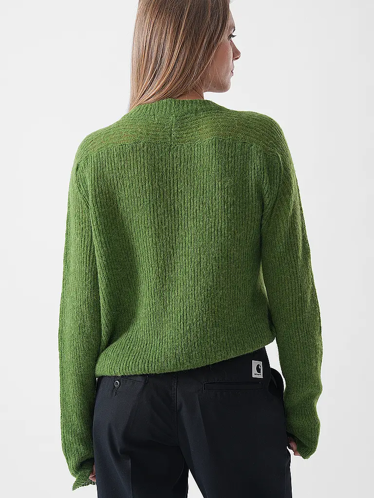 TELA | Pullover JILLY | dunkelgrün
