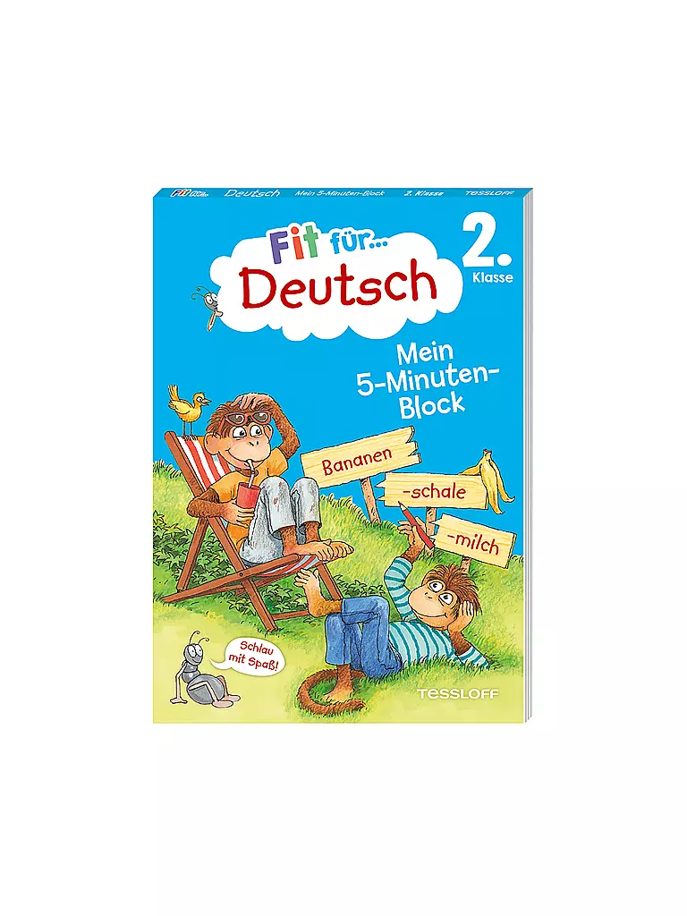 TESSLOFF VERLAG | Fit für Deutsch 2. Klasse - Mein 5-Minuten Block | keine Farbe