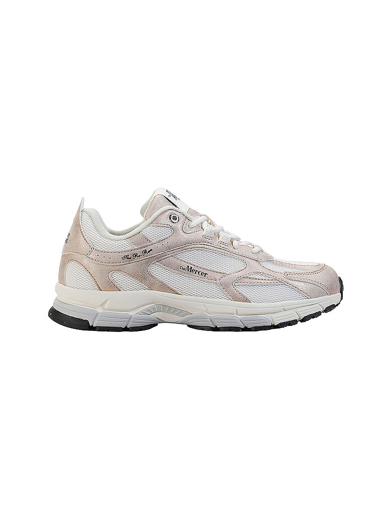 THE MERCER BRAND Sneaker THE RE-RUN METALLIC weiss | 37