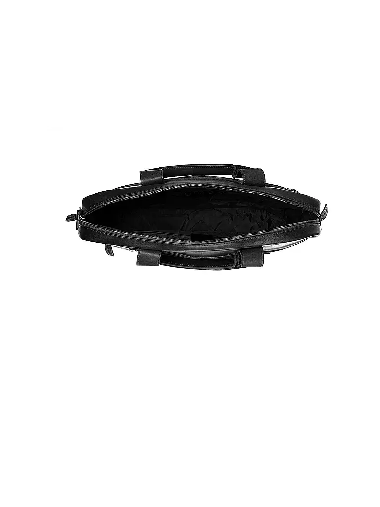 THE CHESTERFIELD BRAND | Ledertasche - Laptoptasche CALVI | Schwarz