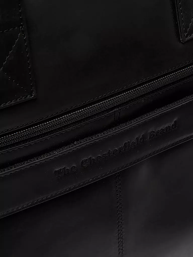 THE CHESTERFIELD BRAND | Ledertasche - Laptoptasche FRAZER | Schwarz
