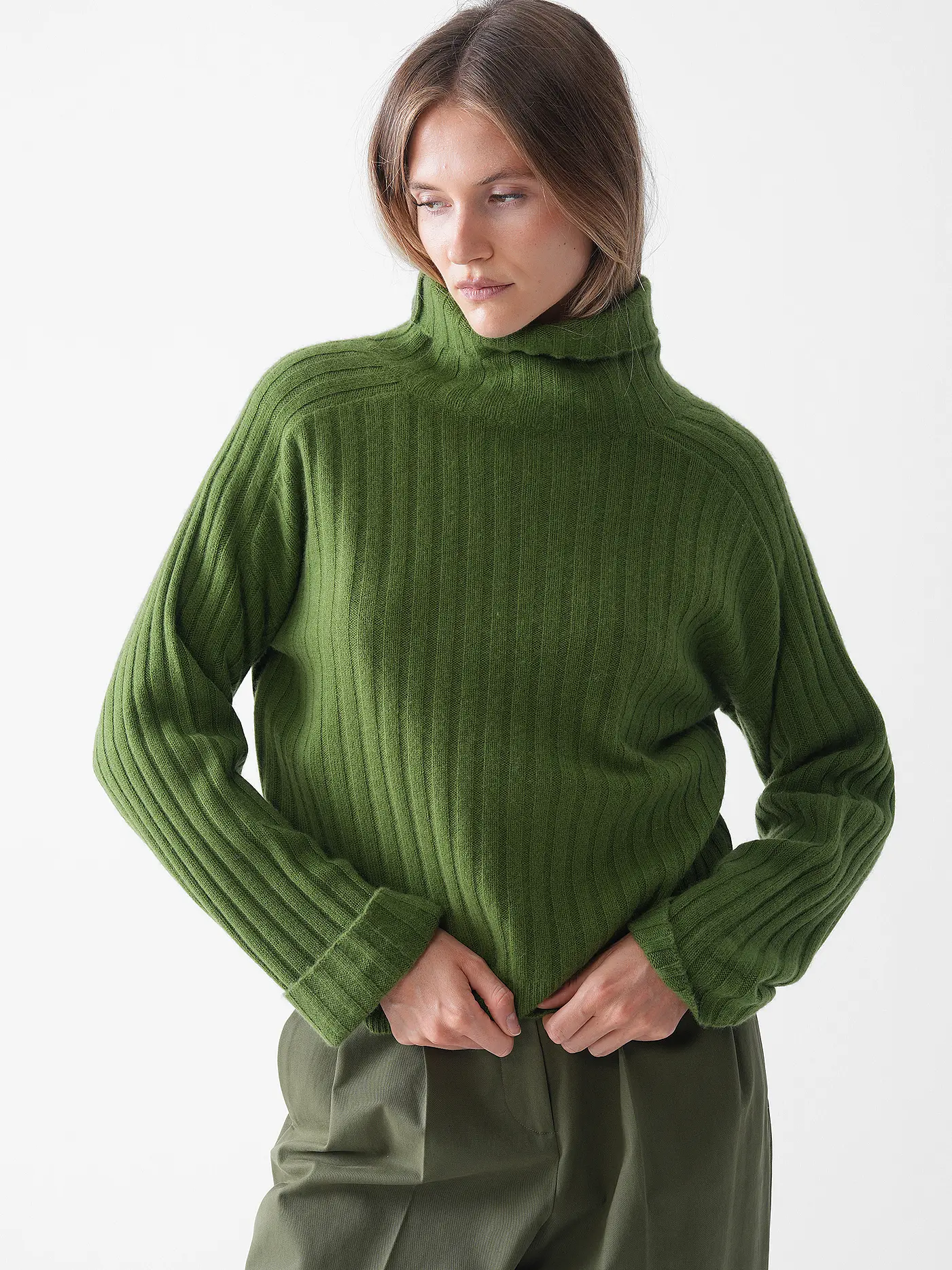 THE MERCER N.Y. | Kaschmirpullover  | olive