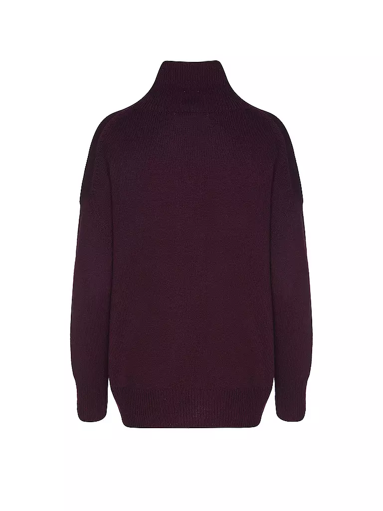 THE MERCER N.Y. | Kaschmirpullover Oversized Fit | dunkelrot