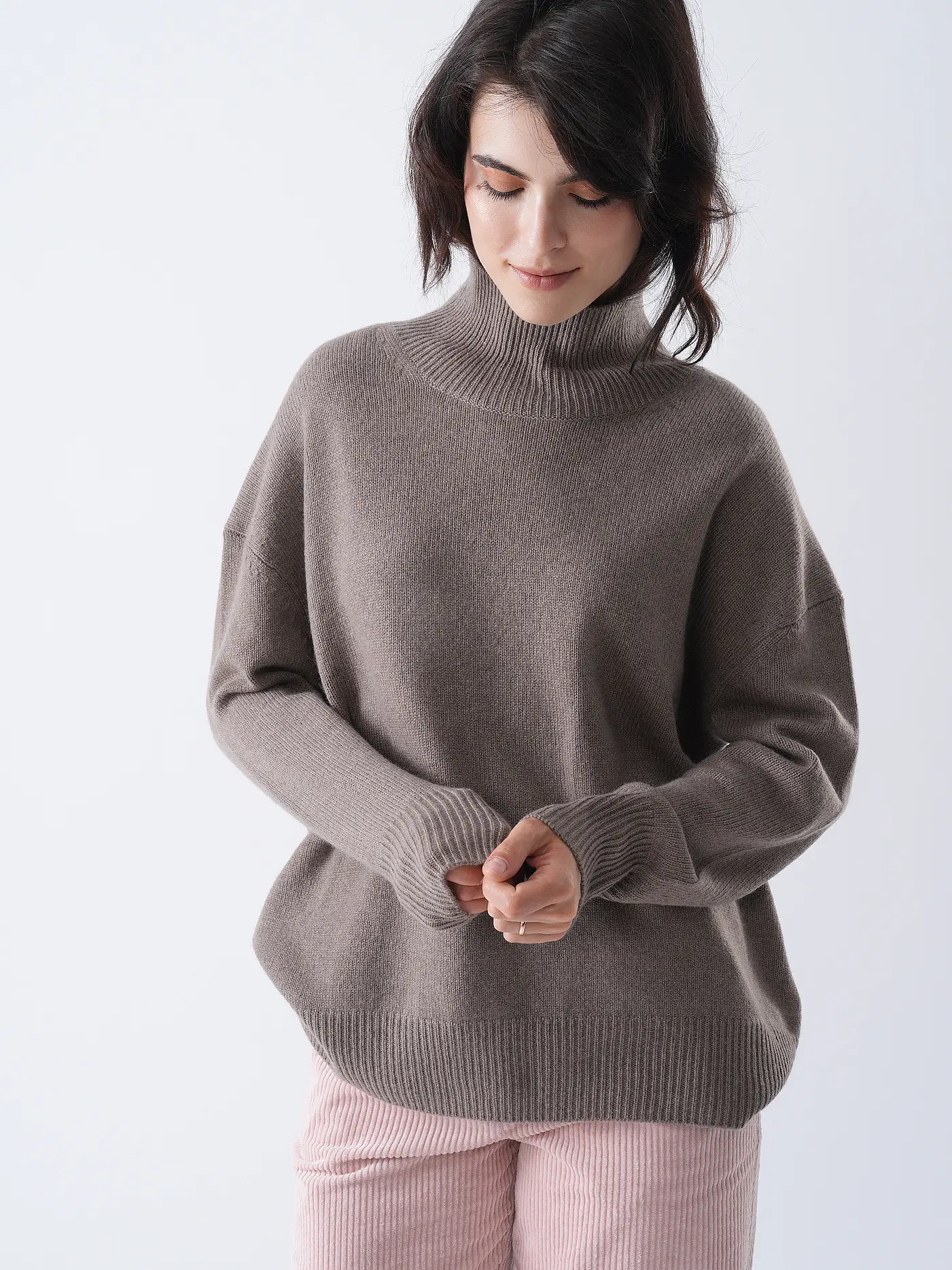 THE MERCER N.Y. | Kaschmirpullover Oversized Fit | beige