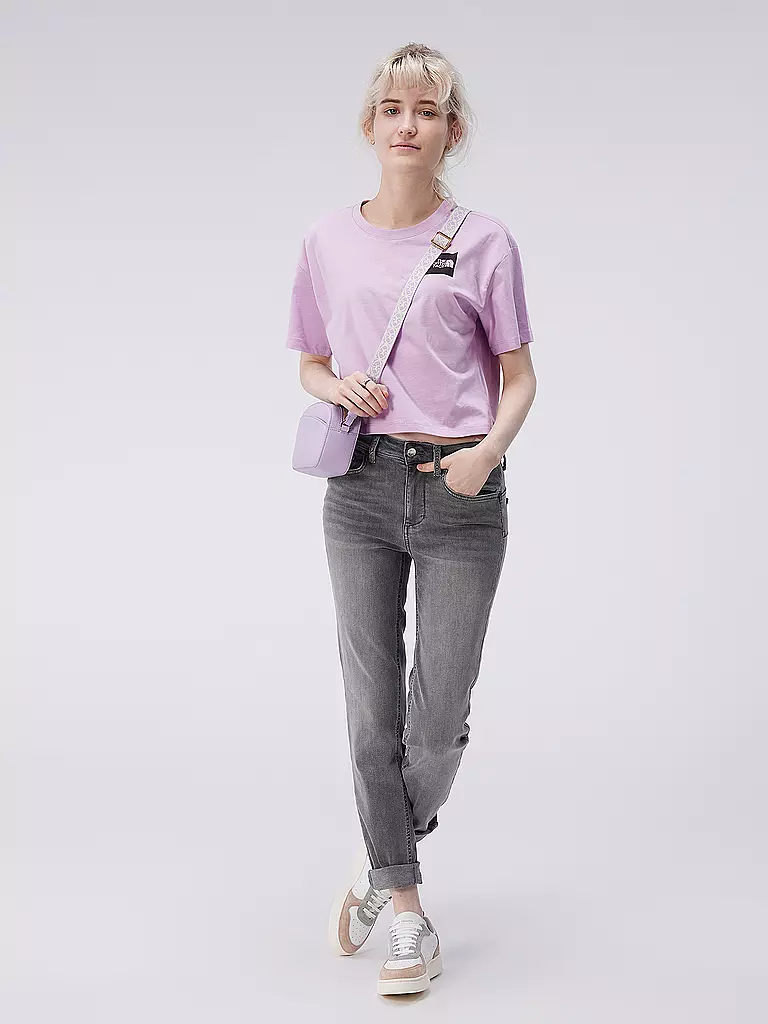 THE NORTH FACE | T-Shirt Cropped Fit | lila