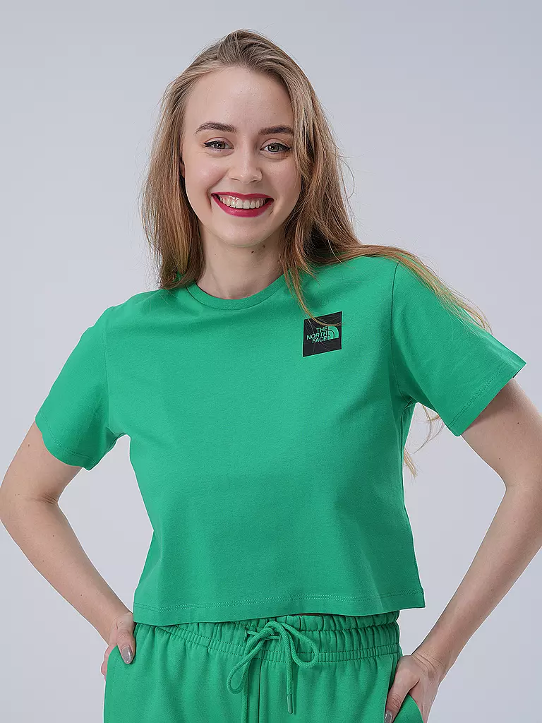 THE NORTH FACE | T-Shirt Cropped Fit | grün