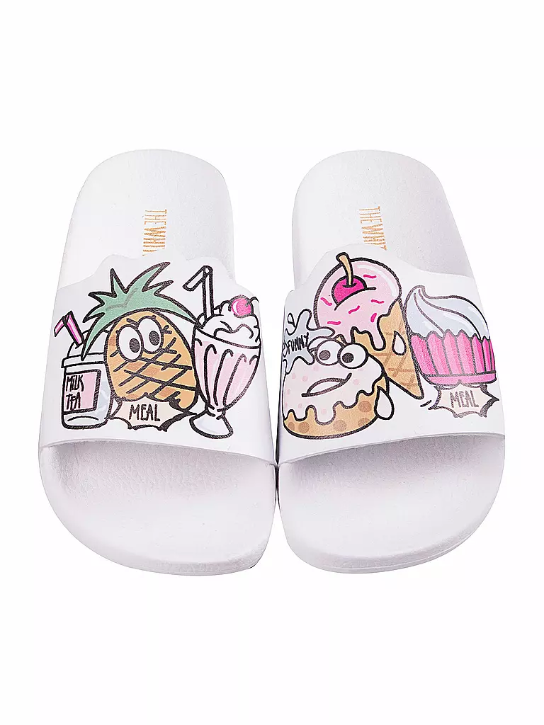 THE WHITE BRAND | Badeschuhe - Sandalen "Ananas,Donut,Eis" | 