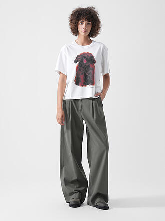 THINKING MU | T-Shirt PORTRAIT WHITE LUCIA 