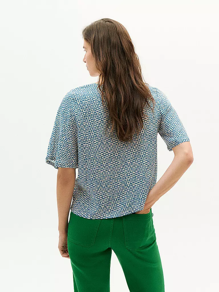 THINKING MU | Bluse LIBELULA  | hellblau