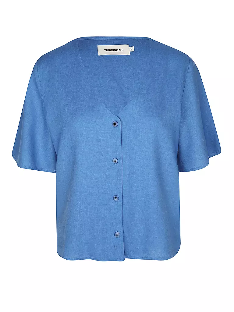 THINKING MU | Bluse LIBELULA | blau