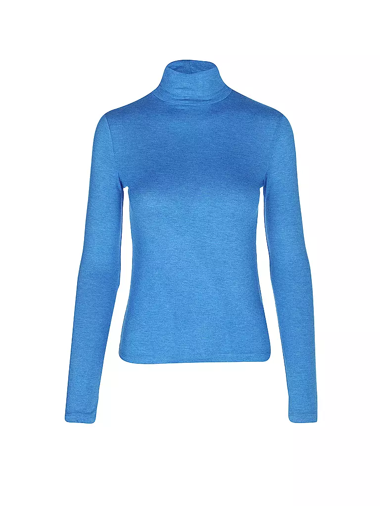 THINKING MU | Rollkragenshirt HERTIGE  | blau