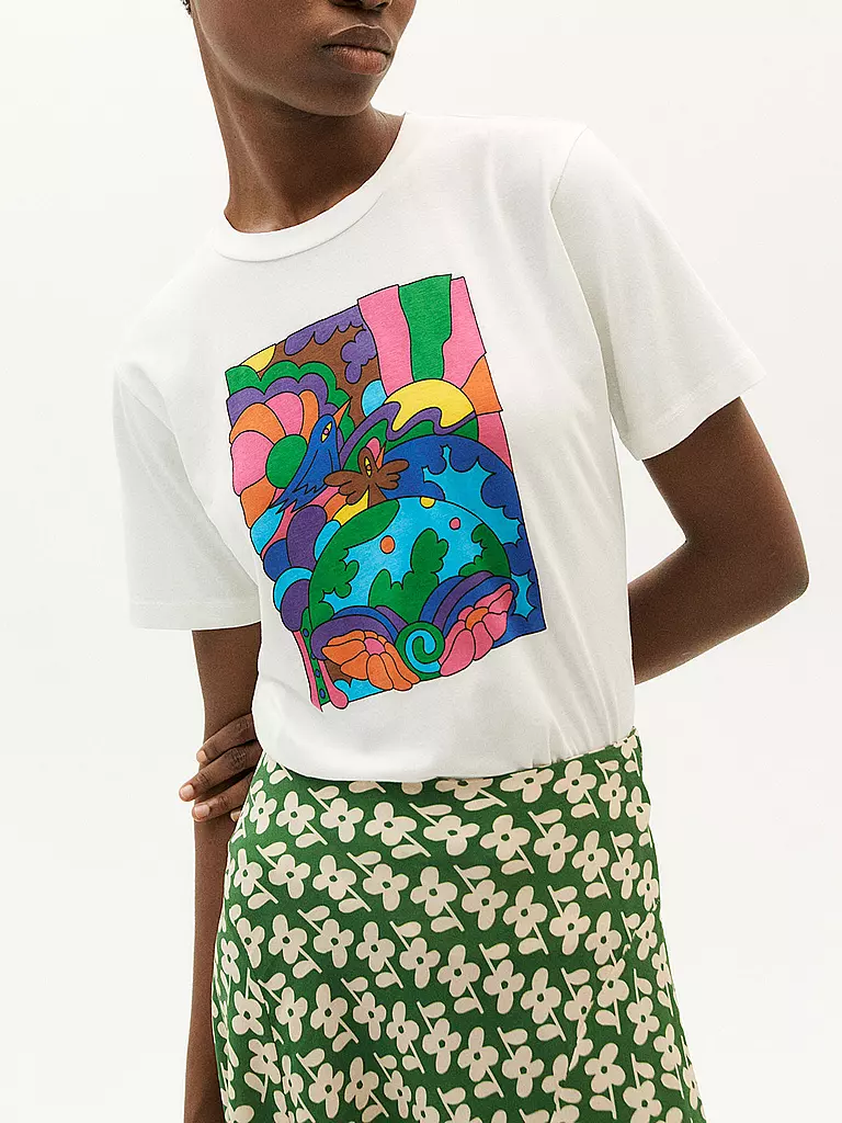 THINKING MU | T-Shirt  JUNO WE LOVE YOU | weiss