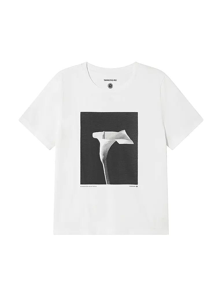 THINKING MU | T-Shirt LILY IDA | weiss