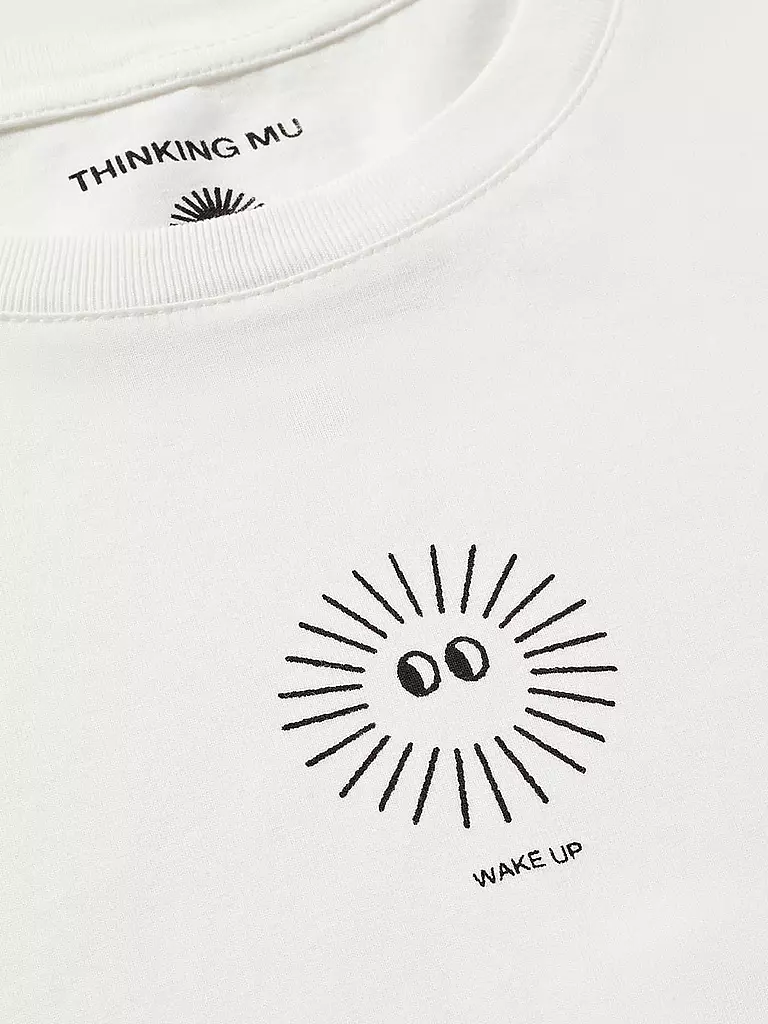 THINKING MU | T-Shirt SOLEIL IDA | weiss