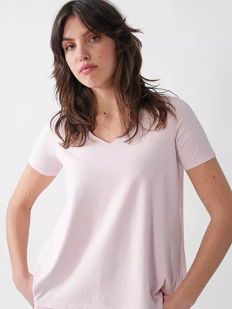 THYLIE | Blusenshirt ALMA | rosa