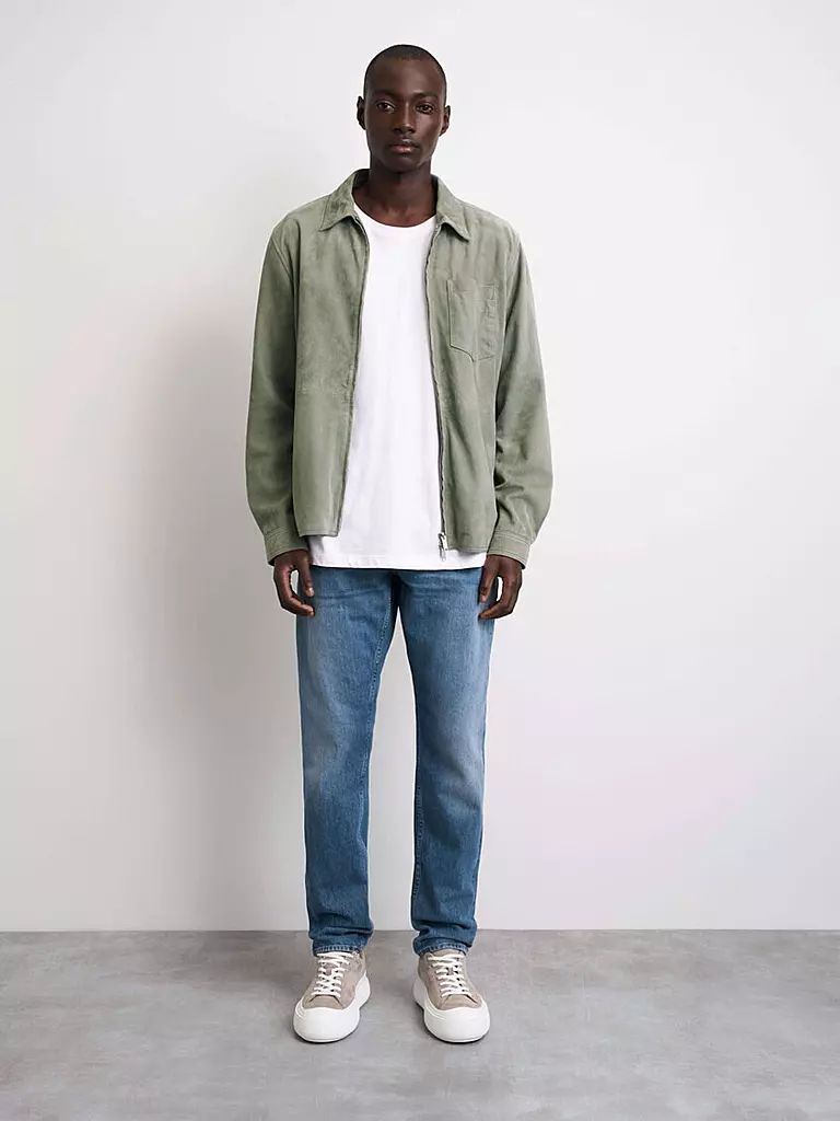 TIGER OF SWEDEN | Lederjacke  | grün